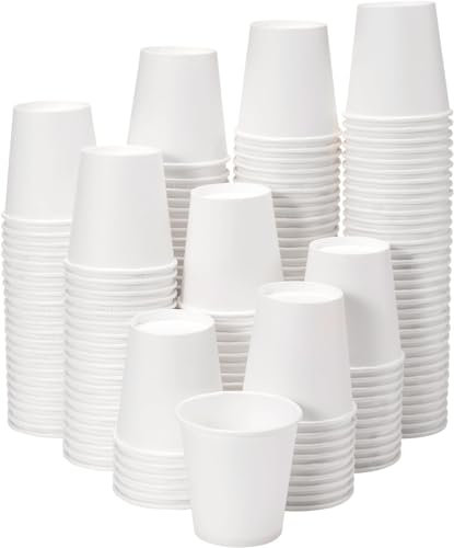 pafnisoin Vasos de Papel 200 PCS Vasos Cafe 60ml Vasos Desechables Vaso Cafe para Llevar Vasos Carton Vasos de Cartón Desechables