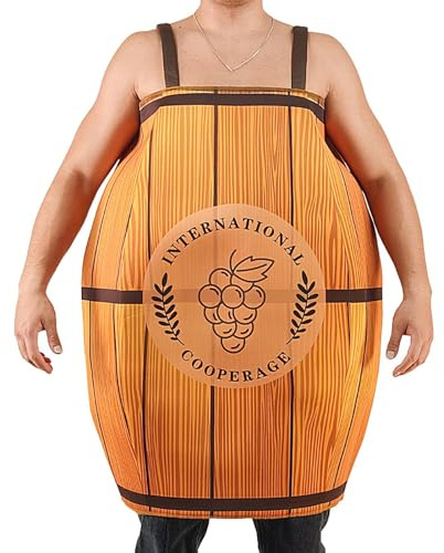 Generico Costume Baril,Costume pour Halloween et Cosplay - Suspenseurs drôles Pour Adultes Et Accessoires De Costumes De Carnaval Oktoberfest