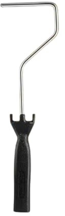 Telaio per rullo da 30,5 cm per rulli da 10,2 cm, struttura in metallo e plastica con comoda impugnatura per progetti di pittura di precisione, 1 pezzo