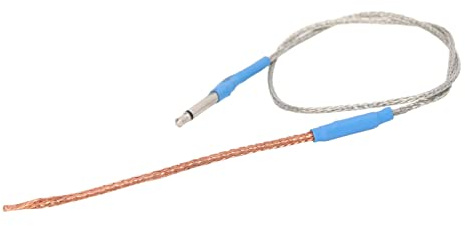 Bediffer Varilla Piezoeléctrica para Pastilla de Guitarra, para Guitarra Acústica Clásica, Metal Plateado y Azul, Fácil de Instalar para Entusiastas de la Música