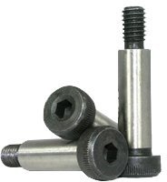 Shoulder Bolt - Shoulder Screws - Alloy Steel - Thread: 5/16-18 - Shoulder Diameter: 3/8 - Shoulder Length: 3/8 - Thermal Black Oxide Finish (Quantity: 25) - Socket Head