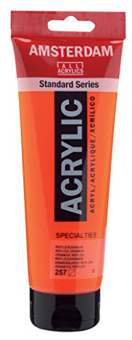Amsterdam Standard Series Acrylfarbe Tube 250 ml Reflexorange 257 (17122570)