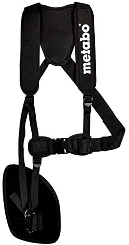 Metabo Rückentragegurt (Polster im Rücken- und Schulterbereich, ideale Lastenverteilung, schnelle Verbindung durch Karabiner, für Gartengeräte) 628428000