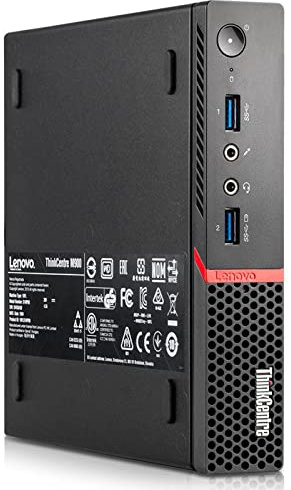 Lenovo Mini PC Ordinateur de Bureau ThinkCentre M700 Tiny, Processeur Core i5-6400T, Mémoire Ram 16 Go, Disque SSD 512 Go, Win 11 Pro (Reconditionné)