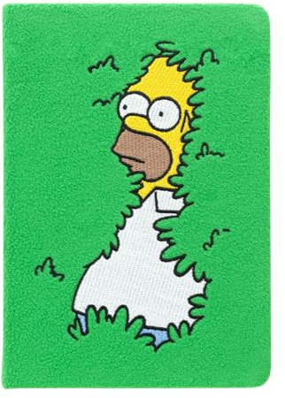 Grupo Erik Cuaderno A5 The Simpsons | Journaling Notebook - Diario personal hojas blancas - Tapa Dura con Marcapaginas y Bolsillo Interior, 192 págs | Cubierta Laminada y Tacto Suave
