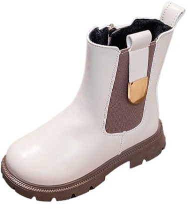 Generisch Bottes d'hiver pour enfants et filles, en cuir, pour la fête de la bière, pour l'extérieur, les vacances, les fêtes d'enfants, les costumes traditionnels, les transitions, les westerns