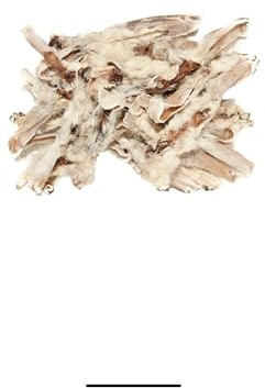 Paws Paradise Rabbit Ears with Fur Natural Dog Treats, 1kg