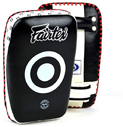 Fairtex Muay Thai Pratzen KPLC1-1 Paar - Muay Thai Pratzen Pads Tritt Pratzen Schlagpolster Schlagkissen Thaiboxen MMA Mickboxen