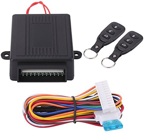 Car Keyless Entry System, Universal Remote Control Central Door Lock Kit Locking Keyless Entry Upgrade Kit with Trunk Release keyless entry car universal remote