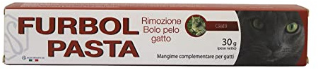 OLOR HEALTH Furbol Pasta mangime complementare per Gatto in siringa da 30 gr preriempita facilità la rimozione dei boli di Pelo somministrazione giornaliera