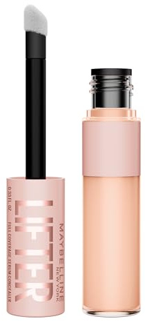Maybelline New York Lifter Concealer, Serum-Abdeckstift gegen Augenringe mit 2% Peptiden & Koffein, hohe Deckkraft & 24H Feuchtigkeit, Nr. 05, 10 ml
