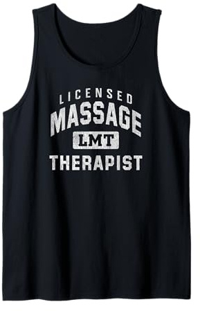 Licensed Massage Therapist LMT Massage Therapy Tank Top