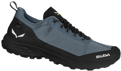 Salewa Men's Pedroc Air Lightweight Breathable Trekking & Hiking Shoe - Java Blue/Black - 9