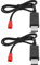 Be In Your Mind 2 STÜCKE 3,7 V Li-Po Akku USB Ladekabel JST Weiblich Stecker für RC Drone Quadcopter Akku Kompatibel mit Syma S39 S32 S032 S032G S029G S027G