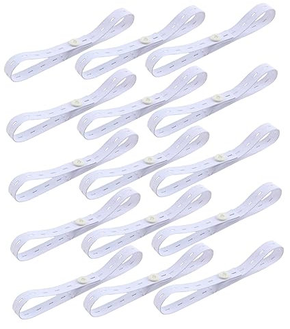 SAFIGLE 15stücke Elastische Windelverschlussschnallen Windelgürtel Verstellbarer Windelverschluss Für Kleinkinder Windelschnalle Befestigungsschnallen