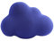 Herfair Kuschelkissen Wolken Kissen Weiche Flauschige Wolkenform Schmusekissen Sofakissen Memory Kissen Dekokissen für Kinderzimmer Schlafzimmer (Blau)