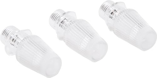 Kopp 370110084 Lot de 3 serre-câbles en plastique pour douilles avec filetage 10 x 1, couleur transparente