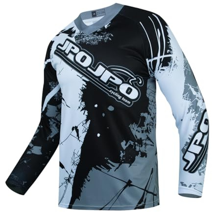 PSPORT Dirt Bike Jersey for Youth, Kids Mountain Bicycle Shirt Long Sleeve Children Downhill Jerseys for Motorcycle Motocross BMX Moto Mx Offroad Racing