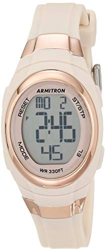 Armitron Reloj Digital para Mujeres de Cuarzo con Correa en Plástico 45/7034PBH, Rosa