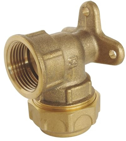 SOMATHERM FOR YOU - applique latón para PE D25 tubo - F20 / 27 - exterior de apriete