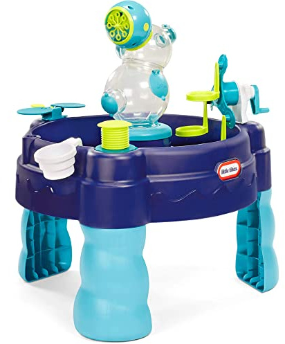 Little Tikes FOAMO 3-in-1 Water Table - Active, Outdoor Fun for Toddlers - Includes Bubble & Foam Machine - Portable Toy with Accessories - Ages 2+ Years