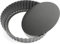 chenqi 8 inch Quiche Pan Flan Tins with Loose Base, Non-Stick Tart Tin Fruit Cake Mould Mini Tart Tins for Baking, Pie Pan, Fluted Round Quiche Tart Pan, Quiche Dish