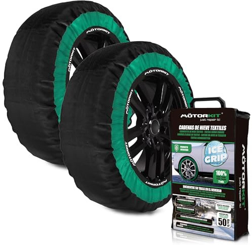 MOTORKIT MOTOR8012 Cadenas de nieve textiles