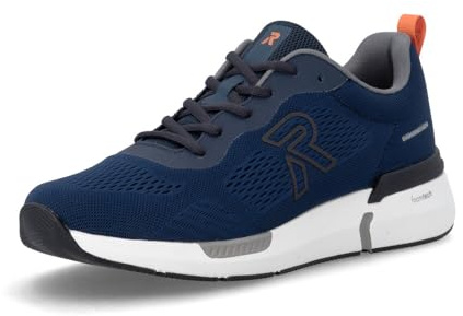 Rieker lågtopp sneakers U1404, män halvskor, lös insats