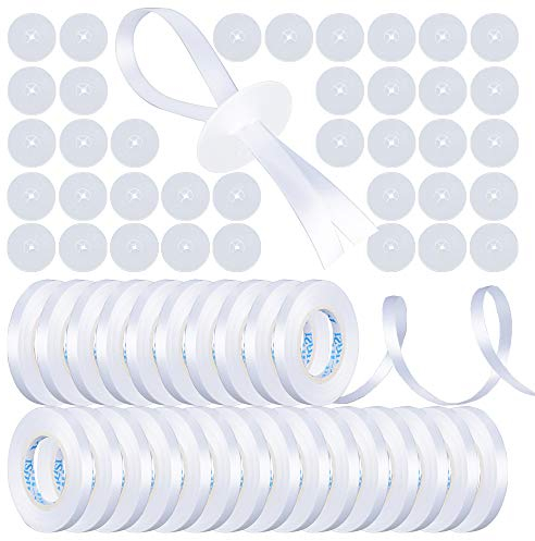 MEJOSER 200 Ballonverschlüsse mit Polyband Ballonband mit Schnellverschluss Ballonverschluss Ballonbänder Luftballon Verschluss für Party Geburtstag oder Hochzeit