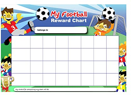 Belohnungstafel für Fußball