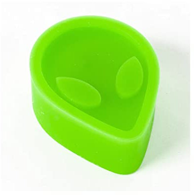Alien Workshop Cera per skateboard con testa di alieno, colore: verde