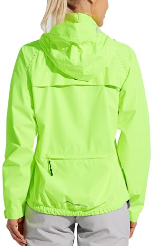 WILLIT Chubasquero para mujer impermeable, chaqueta de ciclismo de verano, cortavientos, chaqueta ligera para correr, transpirable, chaqueta de senderismo, chaqueta de ciclismo, trekking, cortavientos