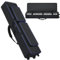 Rolling 88 Key Keyboard Case with Wheels (53.5“x13.8”x6.8“),Piano Bag with Handles & Shoulder Straps,Compatible with Yamaha P125 and Most 88 Key Keyboard Piano Gig-Case|Portable Piano Keyboard Cover,