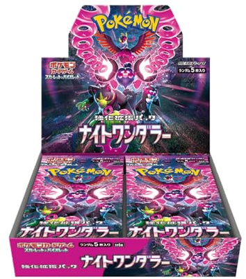 Pokemon Card Game Scarlet & Violet Enhancement Expansion Pack Night Wanderer Booster Box (Japanese) - 30 Packs