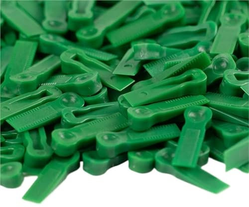 Espaciador De Cuña De Azulejos De Plástico, Clip De Nivelación Reutilizable De 2mm, Localizador De Suelo For Pared, Junta De Colocación De Azulejos De Cerámica, Herramienta De Construcción, 100 Uds.