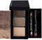 Eyebrow Powder Set di 3 cipria per sopracciglia, impermeabile e resistente alle sbavature, polvere per sopracciglia multipurpose per sopracciglia naturali tutto il giorno, polvere fine