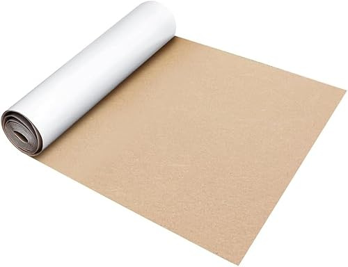 LOMUG Fieltro autoadhesivo de 1 mm, 40 x 220 cm, fieltro autoadhesivo por metros, fieltro autoadhesivo, fieltro autoadhesivo para manualidades, forros de cajas, beige-camel