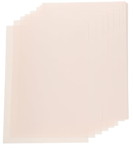 Alipis Papel de Transferencia Térmica A4 para Sublimación 100 Hojas Base Rosa Papel de Impresión para Ropa y Camisetas Compatible Planchas para Personalización Textil