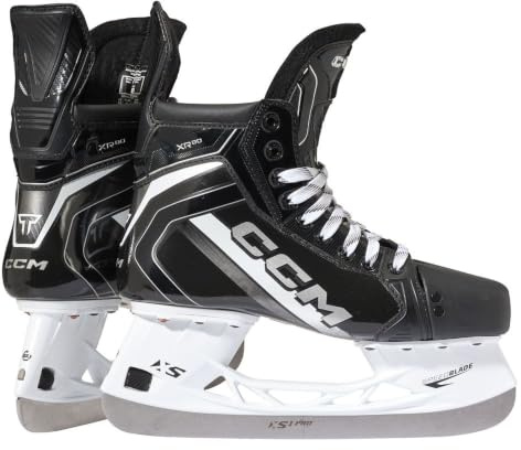 CCM Tacks XR80 Patins de hockey sur glace intermédiaires, largeur : large (4,0 = EU 37,5)