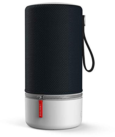 Libratone ZIPP 2 Smart Wireless großer Lautsprecher (Alexa Integration, AirPlay 2, MultiRoom, 360° Sound, Wlan, Bluetooth, Spotify Connect, 12 Std. Akku) stormy black