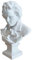 Beethoven Busto Statua Musica Compositore Busto Figura in Resina Arte Da Collezione Famosa Scultura Ritratto per Ufficio Casa Galleria