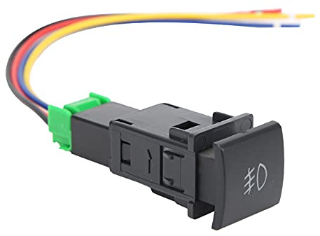 Bouton Antibrouillard,Interrupteur Antibrouillard,Interrupteur À Bouton-Poussoir Antibrouillard,Rempment En Plaique Du Bouton De L'Interrupteur Antibrouillard Avant Pour //Auris