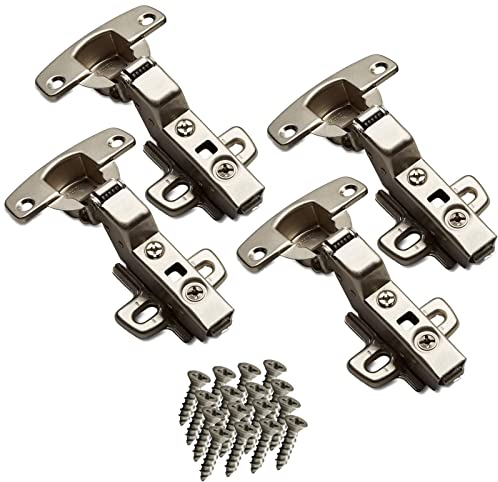 SOTECH 4 pièces Charnières à boîtier Hettich Sensys Angle d'ouverture 110° Butée intérieure Hauteur (Distance) 1,5 mm incl. vis M4x16mm Fermeture automatique