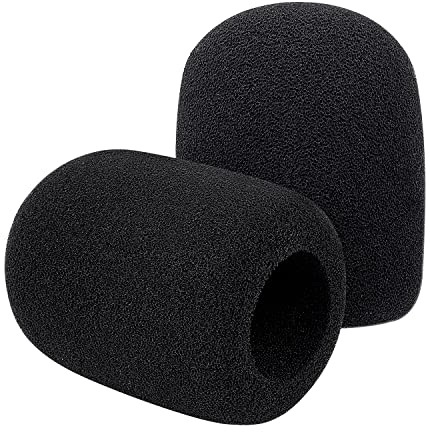 PodMic Pop Filter Foam Cover - Mic Windscreen Wind Cover Customized for Rode PodMic Podcasting Microphone to Blocks Out Plosives