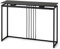 LIFEZEAL Konsolentisch Marmor Optik, Schmaler Eingangstisch mit Metallgestell, Modern Flurtisch in kandinavischer Stil, Multifunktionaler Beistelltisch für Wohnzimmer & Flur, 120 x 30 x 90cm