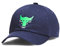 Under Armour Youth Project Rock Hat Cap OSFM (Midnight Navy/Extreme Green), Blau