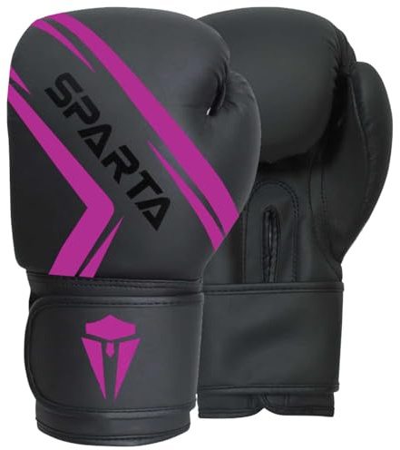 Boxing Gloves for Training, Muay Thai, Sparring, Kickboxing, Fighting, Focus Pads, Punch Bag Mitts, Martial Arts, Workout Gloves, | 6oz, 8oz, 10oz, 12oz, 14oz, 16oz | Men & Women (Purple, 10oz)