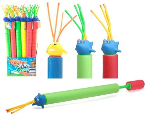 BigBuy Fun Pistola ad acqua multicolore in gomma EVA