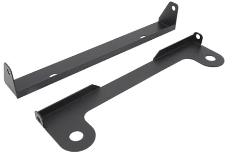 Support de Plaque d'immatriculation Rabattable, Résistance aux Vibrations, Cadre de Plaque d'immatriculation Résistant à l'usure, Métal Stable et Robuste 333 01 pour Treuil