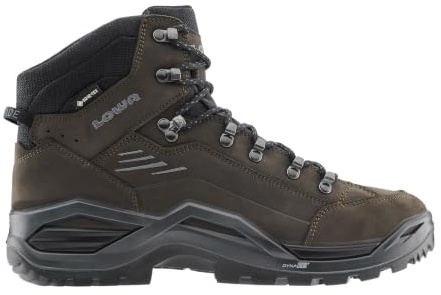LOWA Renegade Evo GTX Mid Wanderstiefel Schwarz | Découvrez les bottes de randonnée LOWA Renegade Evo GTX Mid pour homme : imperméables. Respirantes. Idéal pour les